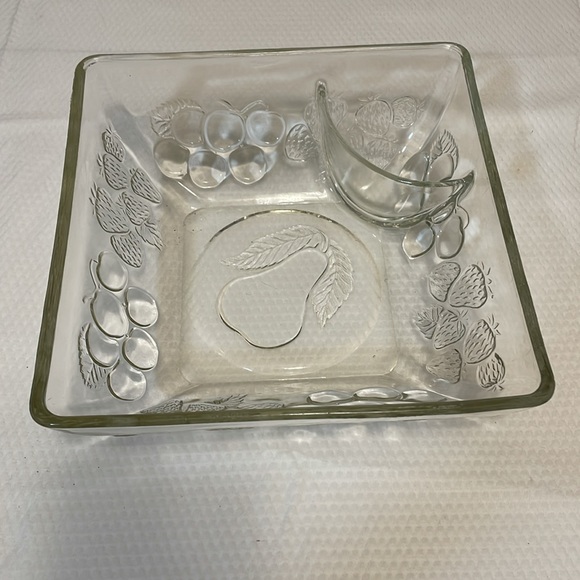 Fruit Salad Glass Bowl - Picture 3 of 5